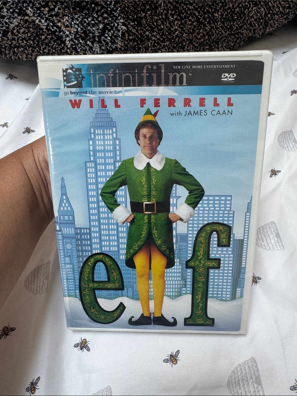 Elf (DVD) - Will Ferrell - Green/Yellow still sealed!